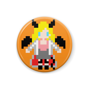 【非公式】癒月ちょこ ドット絵缶バッジ【ホロライブ】