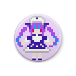 【非公式】湊あくあ ドット絵缶バッジ【ホロライブ】