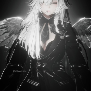 漆黒の魔角 & Dark Horn😈【3Dモデル For VRChat】ver_1.03 缩略图 18