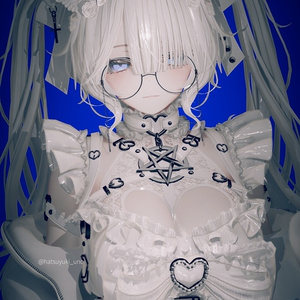 漆黒の魔角 & Dark Horn😈【3Dモデル For VRChat】ver_1.03 缩略图 21