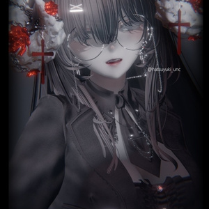 漆黒の魔角 & Dark Horn😈【3Dモデル For VRChat】ver_1.03 缩略图 11