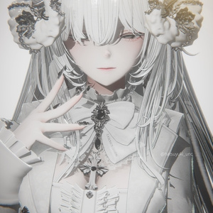 漆黒の魔角 & Dark Horn😈【3Dモデル For VRChat】ver_1.03 缩略图 17