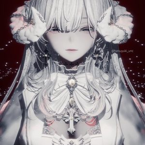 漆黒の魔角 & Dark Horn😈【3Dモデル For VRChat】ver_1.03 缩略图 14