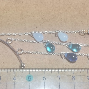 三日月と星のサンキャッチャー（全3色）Swarovski crystal使用