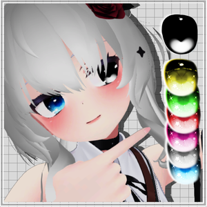 シアン - Cian : Eye set Sakura / Black Sky 
