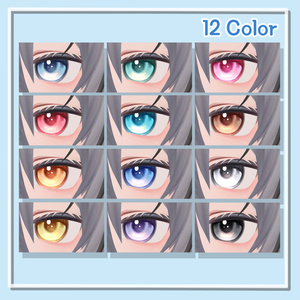 Sliver_Eye&Eyelash Texture [Kuuta/くうた] 缩略图 3