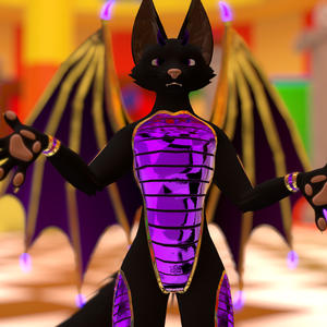 TEXTURES - Rexoium Evolved Sci-Fi smart tank plate armor dragon fox dark wolf demon + btw wings gold and purple wings