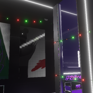Christmas Lights Free - emissive and bloomable (VRChat world prefab)