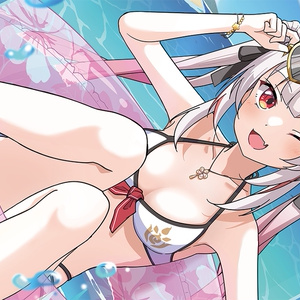 白上フブキ プレイマット - sidereal - BOOTH