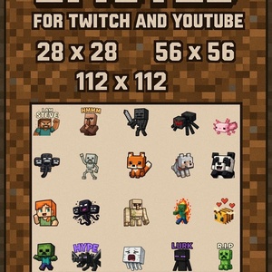 20 Minecraft Emotes