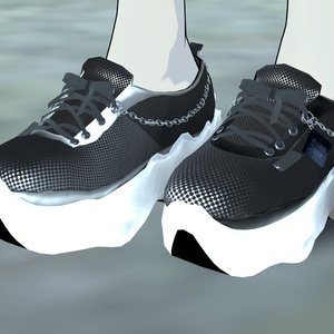 【無料配布】monochrome sneaker (for Grus)