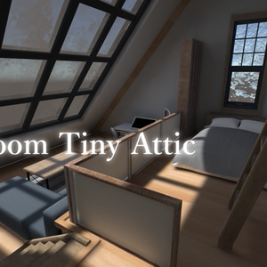 [VRC World] "Room Tiny Attic"