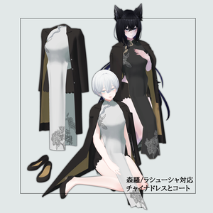 森羅/ラシューシャ対応「チャイナドレスとコート」