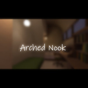 5周年記念半額セール中(10/14まで)　VRC向けワールド「Arched Nook」