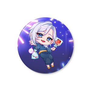 Yukata SD Can Badge