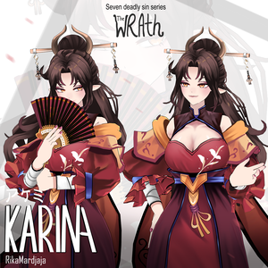 Karina Akemi [オリジナル3Dモデル]