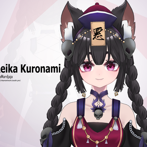 Reika Kuronami [オリジナル3Dモデル]