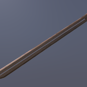 木製直剣_01型　(WoodenSword_TYPE_1)