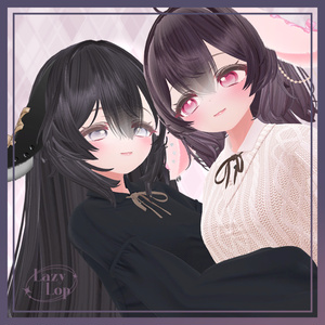 【VRChat】Lop ear【うさ耳/しっぽ】 缩略图 3