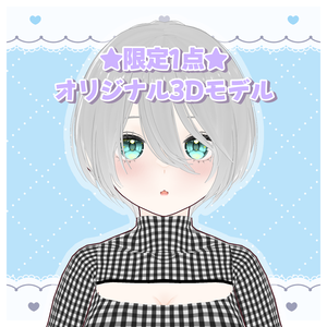 ★限定1点★オリジナル3Ｄモデル【VRM】販売終了