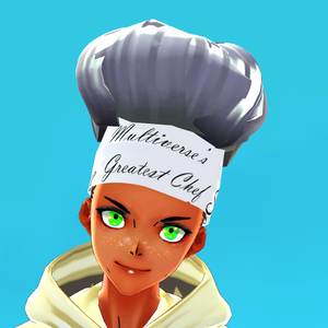 Chef Hat (VRoid Hair Preset Beta and Stable)