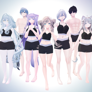 LLOOK Under Wear for VRChat 【７アバター対応】