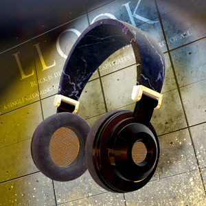 LLOOK Headphone BK‐Gold for VRChat