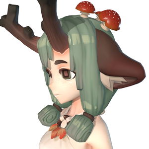 【VRChat向けアバター】アマニタ