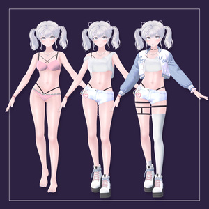 01.HANA [オリジナル3Dモデル] ver.1.04 缩略图 3