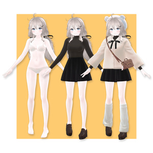 03.YUI [オリジナル3Dモデル] ver.1.02 缩略图 3