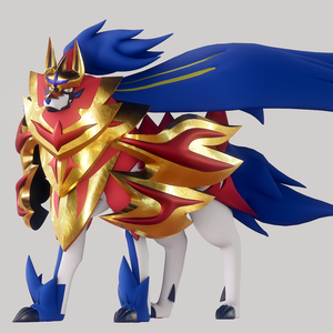 {Blender向け}ザマゼンタ(アーマーあり) [ポケモン ソード・シールド]