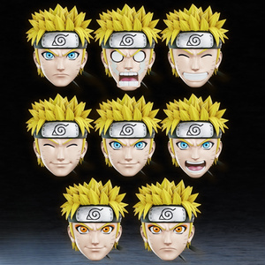 NARUTO Masks — 3Dプリント用STL（ポーズ付き）