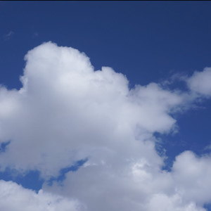 空と雲の様子10倍速１