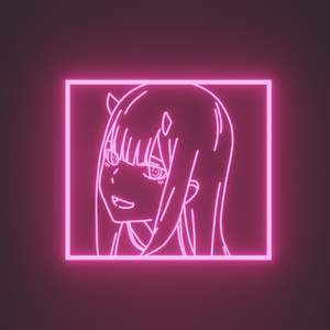 ZeroTwo Neon Sign