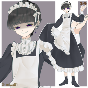 メイド服の男子