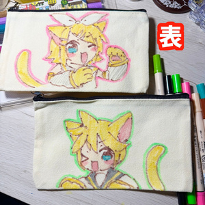 kagamine rin, shishiki board / リンちゃん色紙 / July 17th