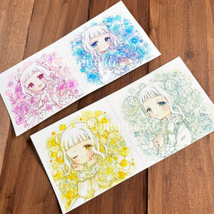 豆色紙】量産型スペーシーガール（イラストオーダー） - レトロ