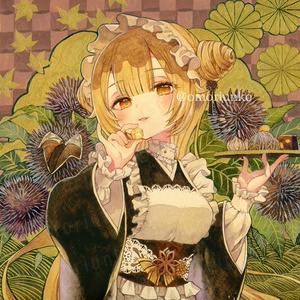 手描きイラスト アナログイラスト イラストオーダー① 透明水彩