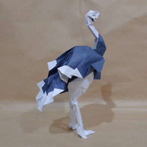 白鳥の親子_折図 - kaito-origami/oriha - BOOTH