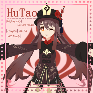 High quality | HuTao | Custom 3D model 