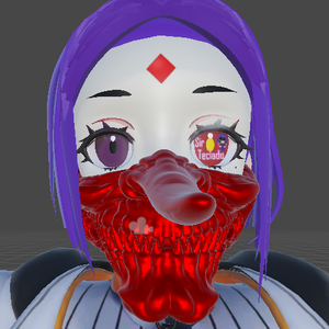 鼻のマスク Nose´s Mask fbx #Vtuber #Vrchat
