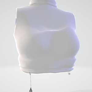 Turtle neck top ♥ 3D model .fbx