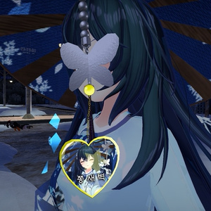 [VRChat] Photo earring 写真イヤリング