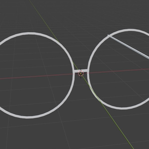 [無料] Shapekey glasses 缩略图 2