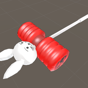 Funny 재미있는 쉐이프키 뿅망치(shapekey hamner made of plastic - accessary)