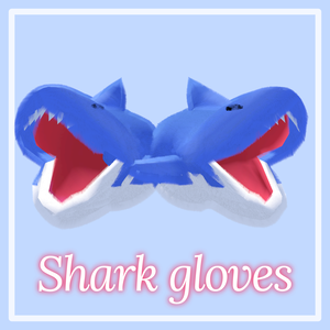 Bite Bite Shark gloves (+animation tutorial media, easy setting version updated)