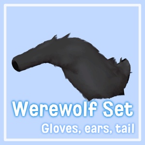 WereWolf set (Ears+Rework Ears, Gloves, Tail) 缩略图 9