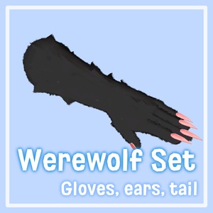 WereWolf set (Ears+Rework Ears, Gloves, Tail) 缩略图 7