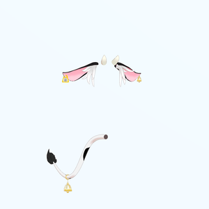 Cow accessories [Ears, Tail, Horn)