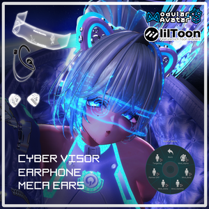 Cyber Visor, Earphone, Meca ears [+Lumina Update]